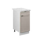 Vicco Mobiletto base per cucina GrigioBeige 40 cm , PL Marmo