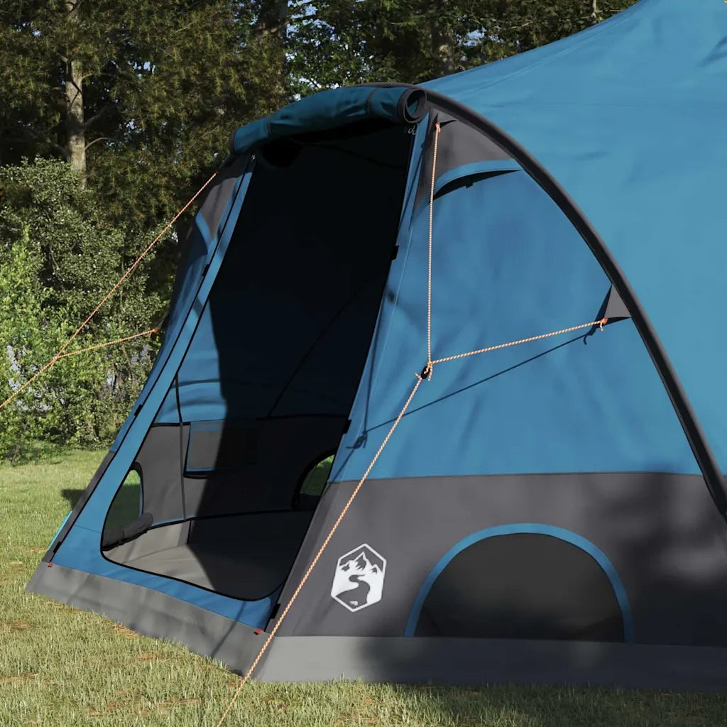 Tenda a cupola per 4 persone con tetto Blu 505 x 450 x 248 cm