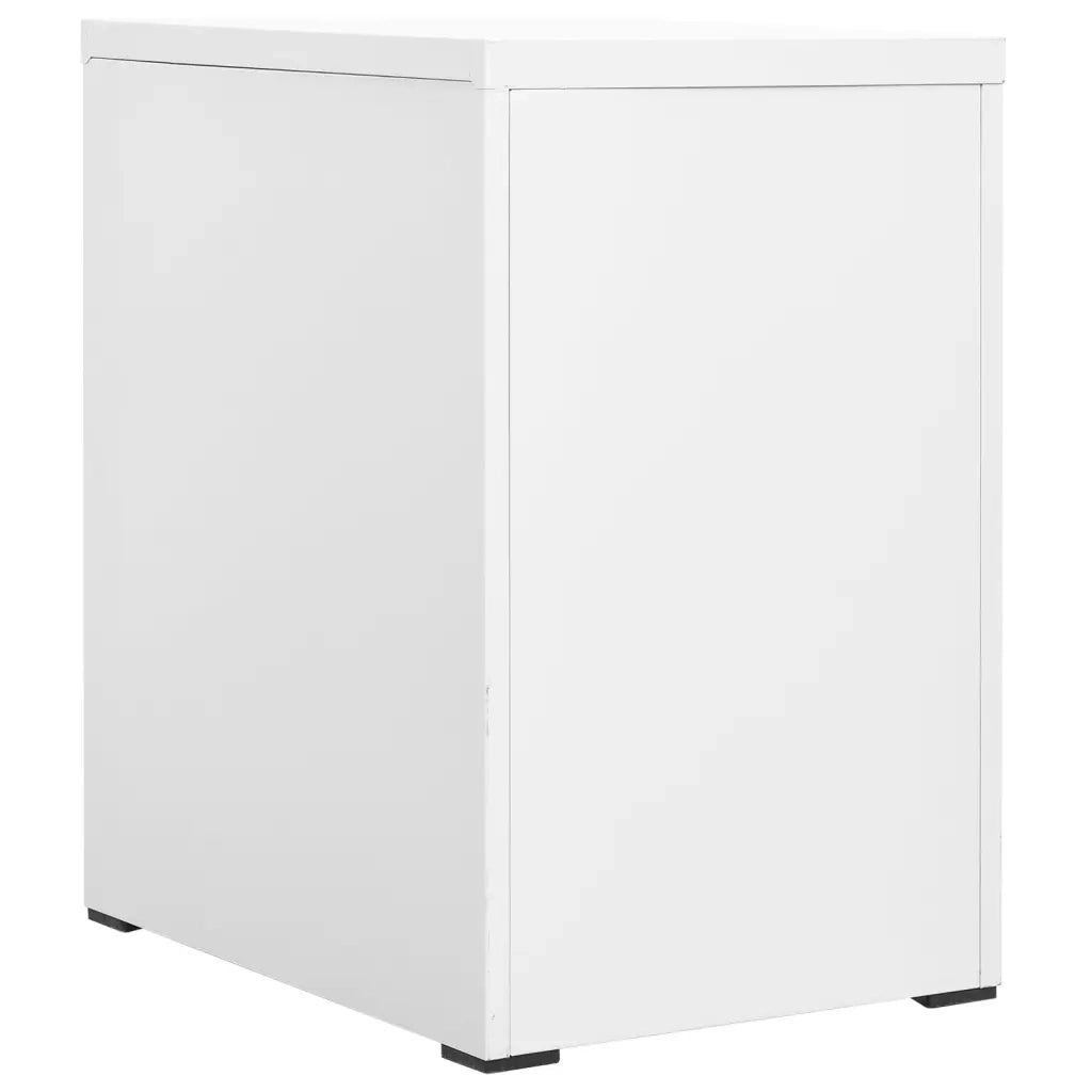Schedario Bianco 46x62x72,5 cm in Acciaio 336270