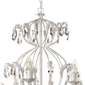 Lampadario 12 luci Teresa Avorio