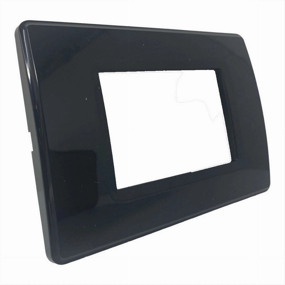 Trade Shop - Segnapasso Placca Nera Muro Sensore Movimento Pir 1,3 W Cassetta 503 Xggyd-001n -