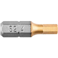 Topex 57h968 punte giravite, esa sagonale 4 x 25 mm, 2 pezzi ds