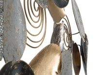 Pannello Half Leaf 97x5,5x43 cm in Ferro Multicolor