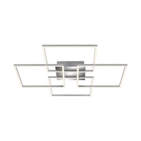 Applique Moderna Frames Metallo Cromo Led Integrato 57W 3000K