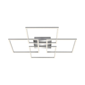 Applique Moderna Frames Metallo Cromo Led Integrato 57W 3000K