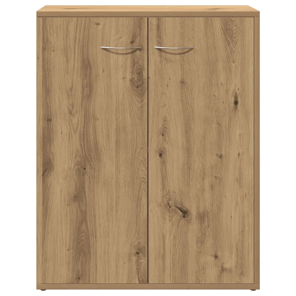 Credenza Rovere Artigianale 60x30x75 cm in Legno Multistrato