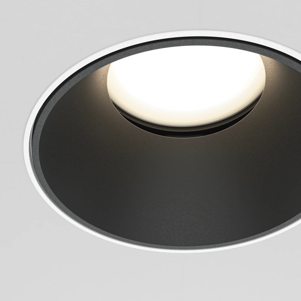 Maytoni Lampada da Incasso Share 1 luce GU10 bianco metallo alluminio