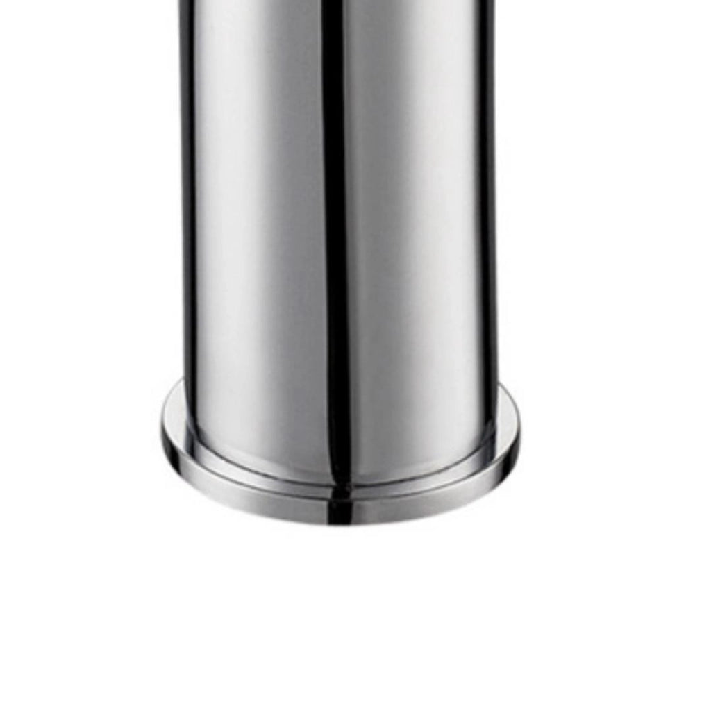Miscelatore rubinetto asia per lavabo in ottone colore cromato con piletta *** confezione 1