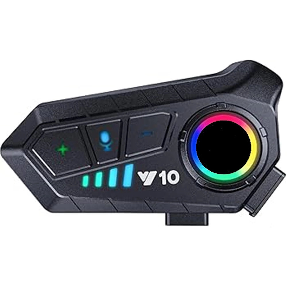 Trade Shop - Auricolare Cuffie Casco Moto 5.3 Interfono Ipx6 Impermeabile Risposta Automatica Le-524 -
