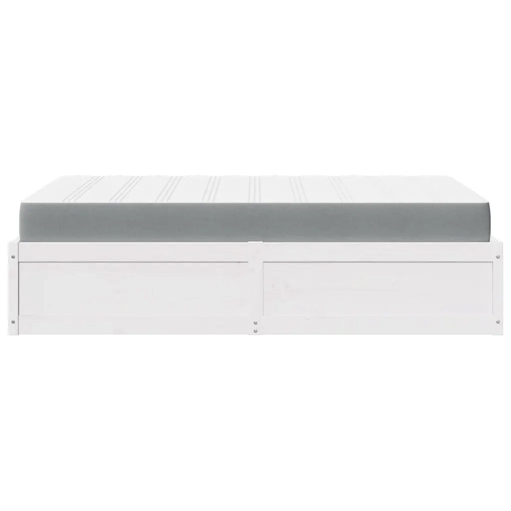 Giroletto Bianco 140x190 cm in Legno Massello di Pino 3281947