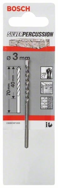 2608597655 - Punte per calcestruzzo CYL-3 3 x 40 x 70 mm, d 2,8 mm