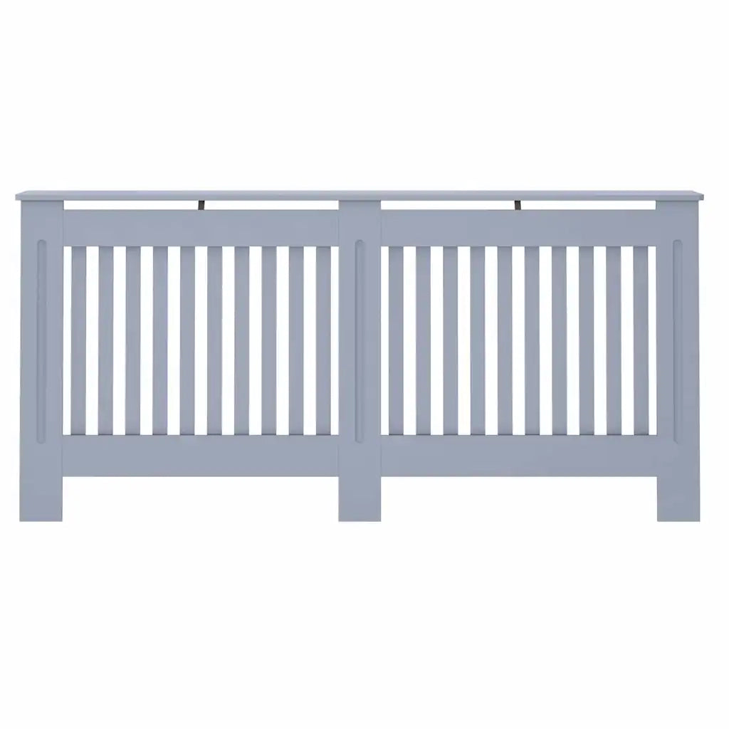 Copertura per radiatori 2 pcs Grigio 172 x 19 x 81,5cm