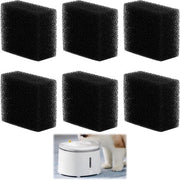 6 filter per sorbenti per acquari, sorbenti biologici, sostituisce filtro attivo carbone per acqua per gatti, filtro per pompa acqua per fontane per gatti e cani