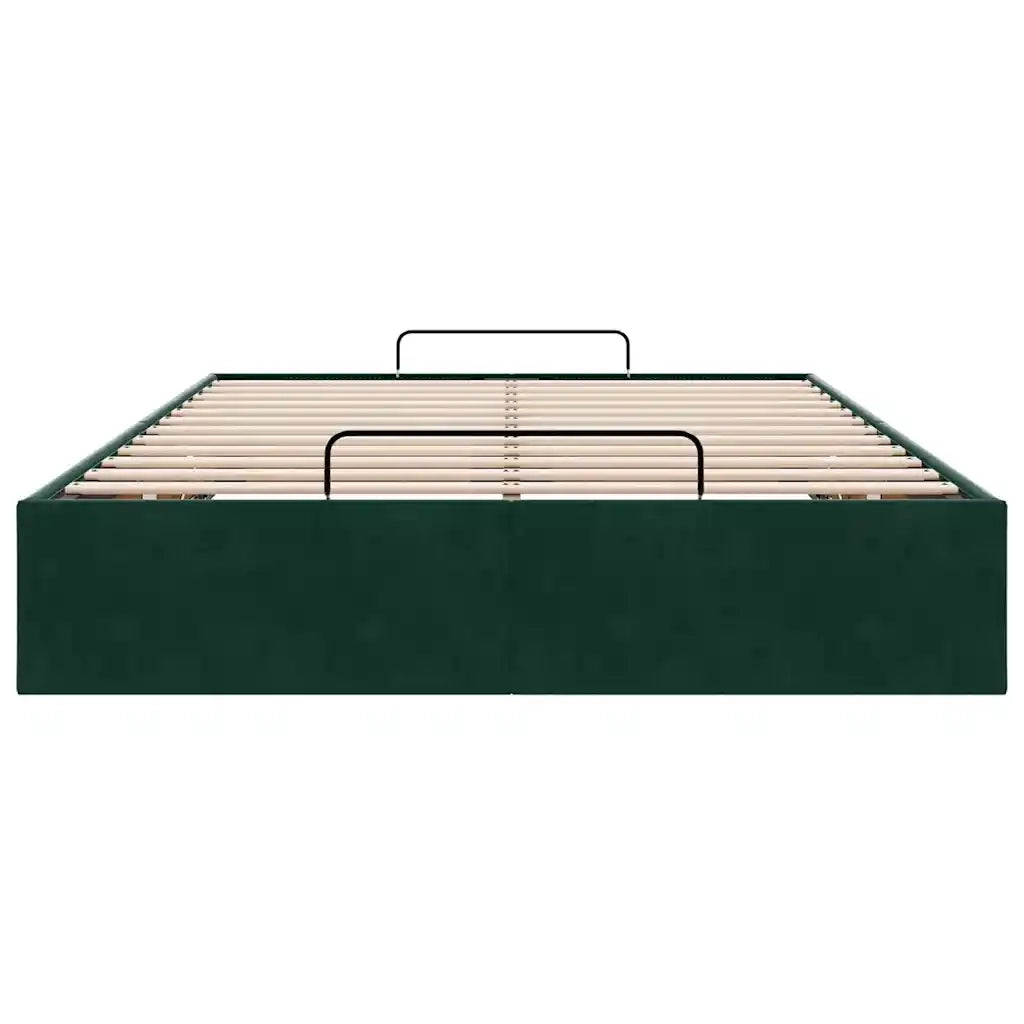 Struttura Letto Pouf Senza Materasso 120x200 cm Velluto
