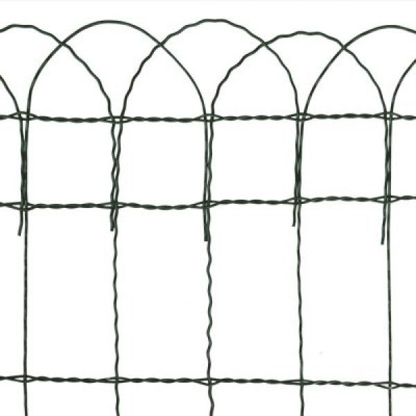 RETE METALLICA PER AIUOLE PLASTIFICATA 0,40X10M VERDELOOK