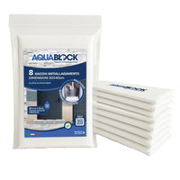 SACCHI AUTOESPANDENTI ANTIALLAGAMENTO 20X40CM AQUABLOCK CONFEZIONE 8 PEZZI
