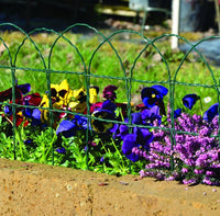 RETE METALLICA PER AIUOLE PLASTIFICATA 0,65X10 M VERDELOOK