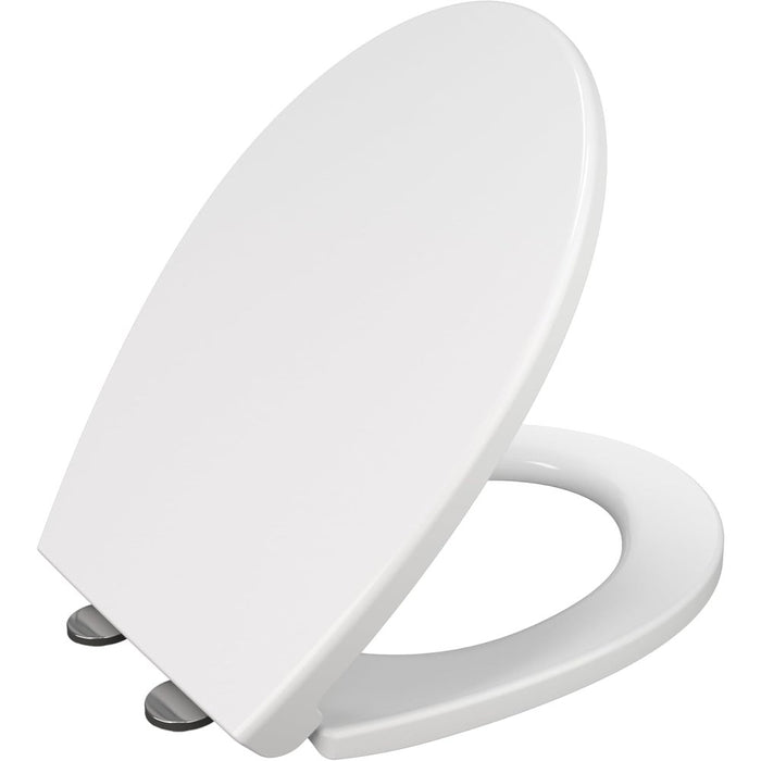 Aan  - sedile wc ovale con chiusura morbida, a sgancio rapido pe