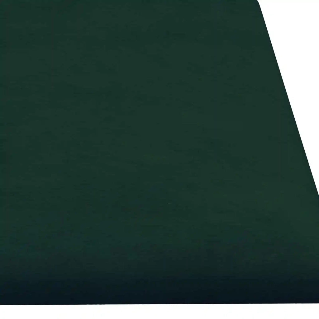 Testiera da Parete 12 pcs Verde Scuro Velluto