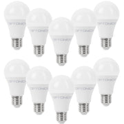 Lampadina led goccia e27 14 watt resa 90watt risparmio energetico 6000k pezzi 10