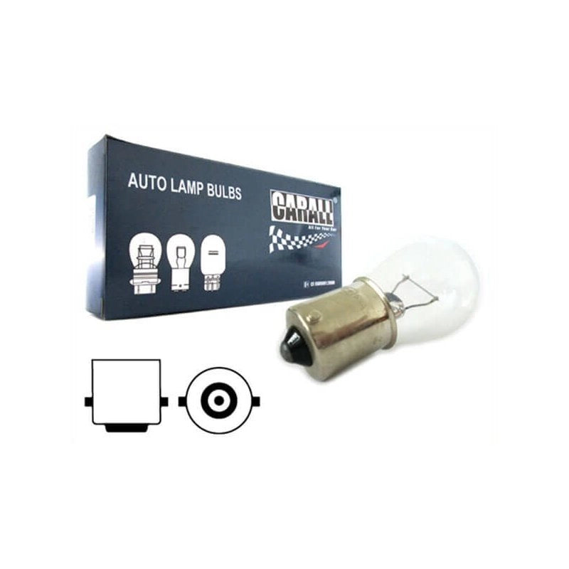10x Lampade Alogene S25 P21W 12V BA15S Singolo Filamento Stop Frecce Auto