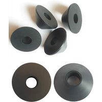 Aan  4 dispositivi in gomma antiscivolo per sedile wc con cernie