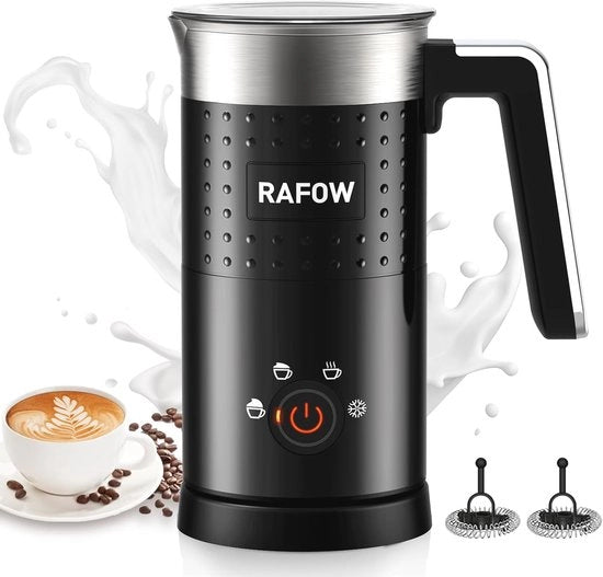 Melmacchina elettrica 4 in 1 con grande capacità per schiuma di latte calda e fredda