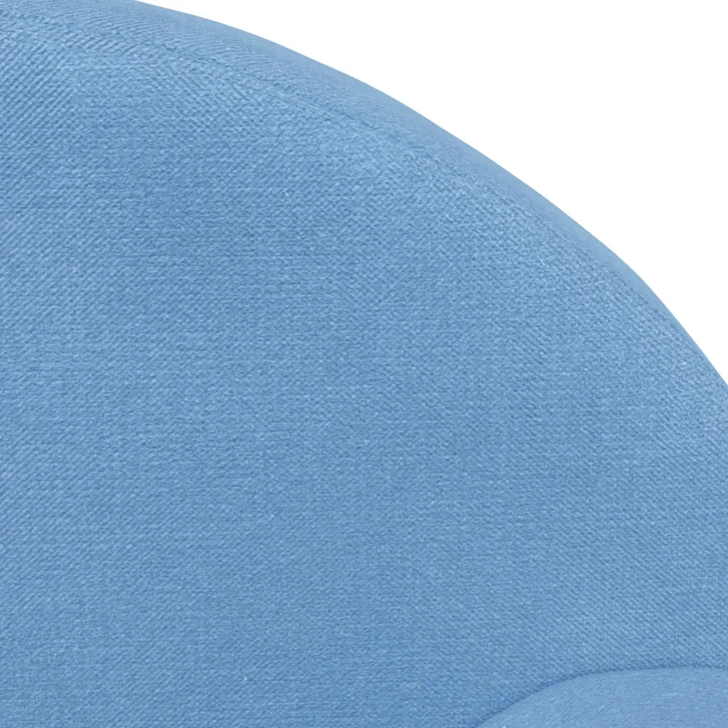 Divano Letto per Bambini a 2 Posti-Sofa Letto-Daybed-Divanetto Blu in Morbido Peluche 174665