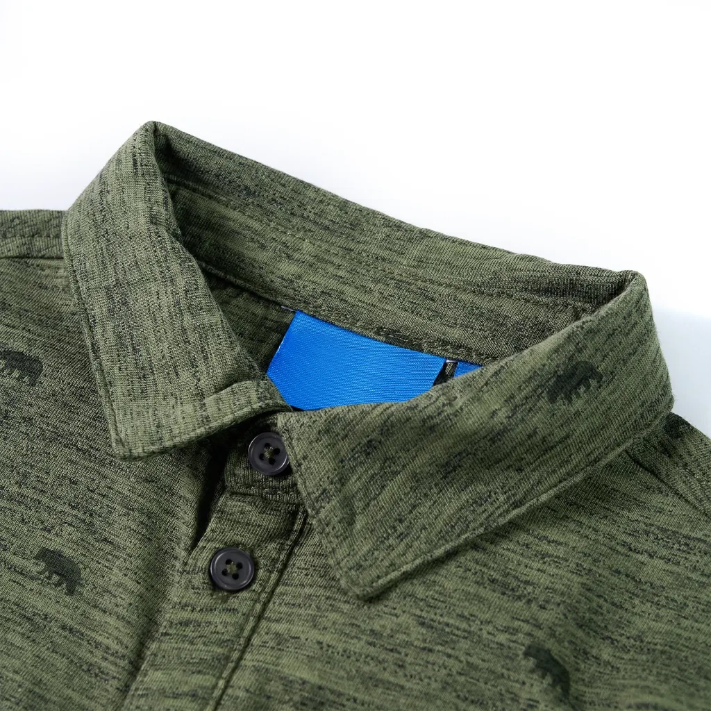 Camicia per Bambini Cachi MÃ©lange 128cod mxl 132539