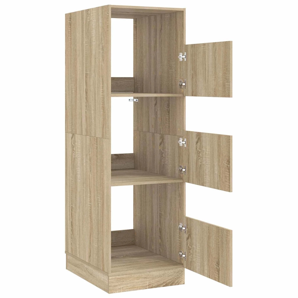 Mobile da lavanderia Sonoma 50 x 68 x 162 cm Legno multistrato
