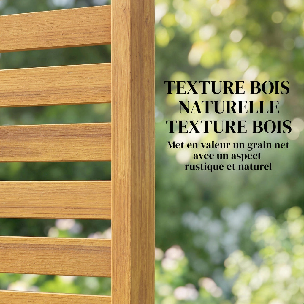 Paravent per Esterno in Legno ¨C zephmum ¨C 80x40x170 cm Marrone