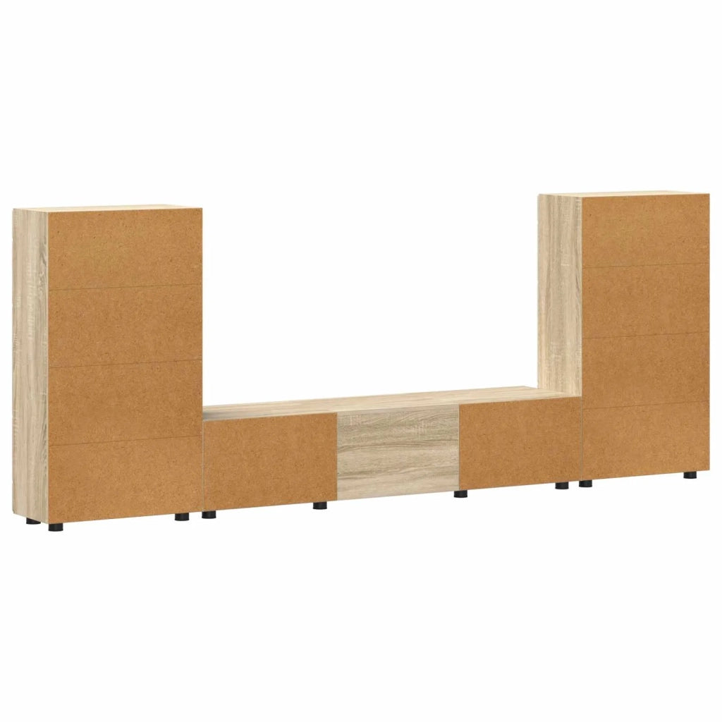 Set mobile TV FLORIN 3 pcs Rovere Sonoma Legno multistrato 3397936