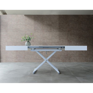 Tavolo trasformabile 120/220 ad altezza regolabile 300/790 - NUVIRA