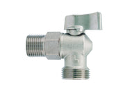 10pz rubinetto a sfera in ottone attacco lavatrice art. 392 mis. 1/2 cod:ferx.vit8594