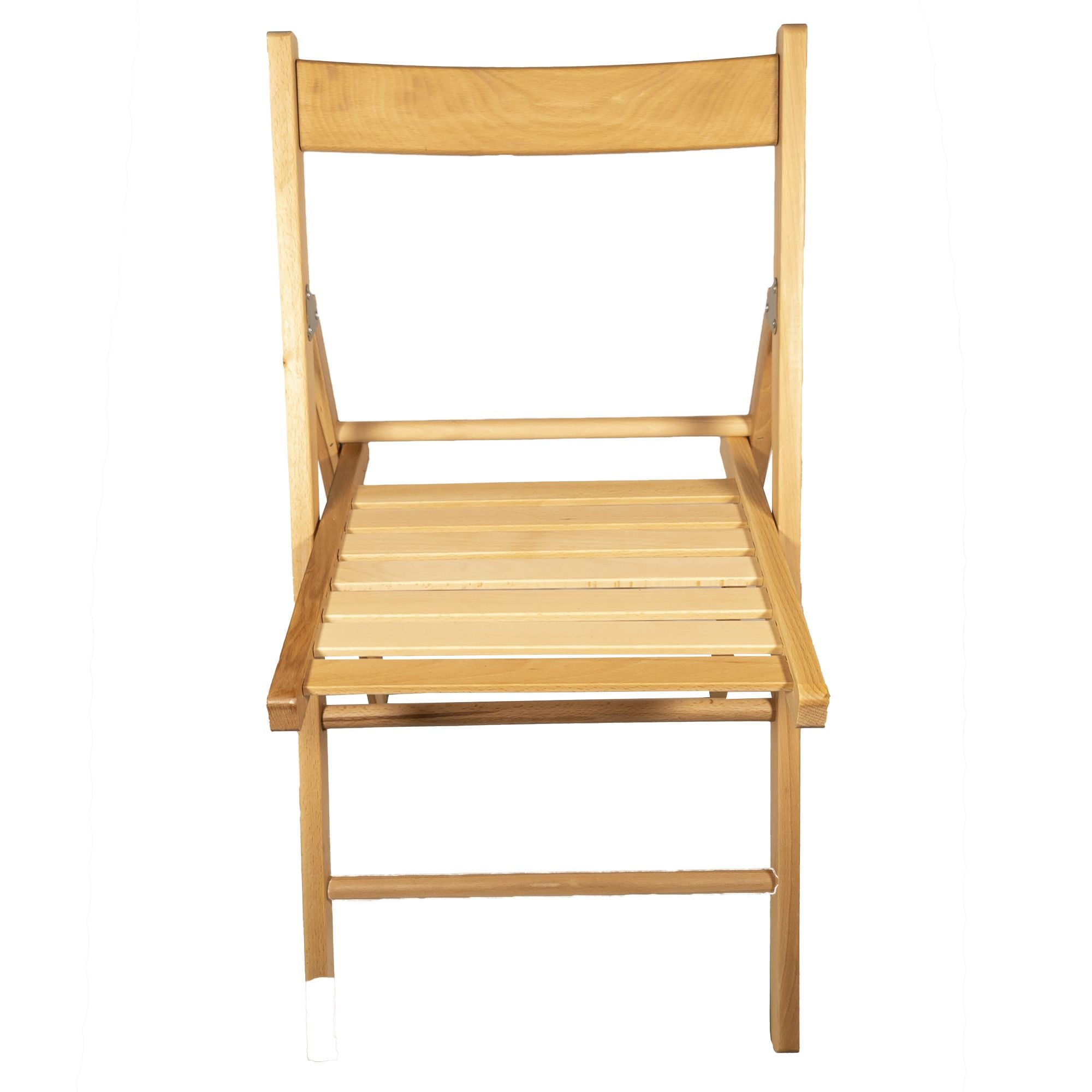 set 4 sedie pieghevoli naturali