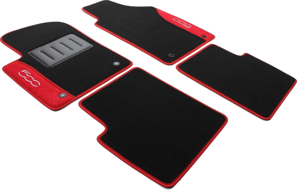 COLOR0000033R , ROSSO , Fiat 500 dal 2007-2013 , Fiat 500 dal 2013- , Fiat 500 C dal 2013- , Fiat 500 S dal 2013- (4 Fix