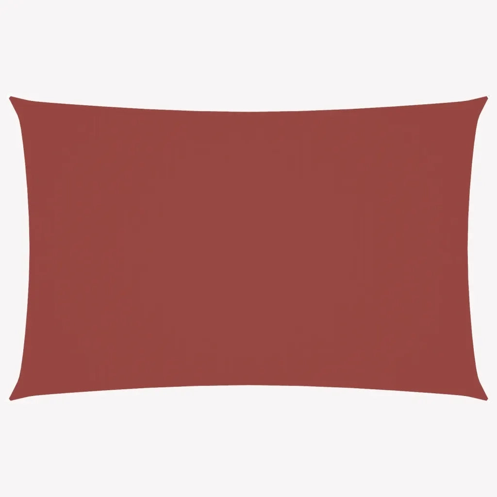 Parasole a vela | Telo Ombra | Vela da ombra Tessuto Oxford Rettangolare 2x4,5m Terracotta