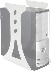 Supporto PC Adattabile 150-230 mm - Braccio di Sostegno per Computer - Sotto Scrivania - Capacità di Carico fino a 30 kg - Carichi Elevati - Ventilazione Optimalizzata - Braccio di Sostegno per Computer