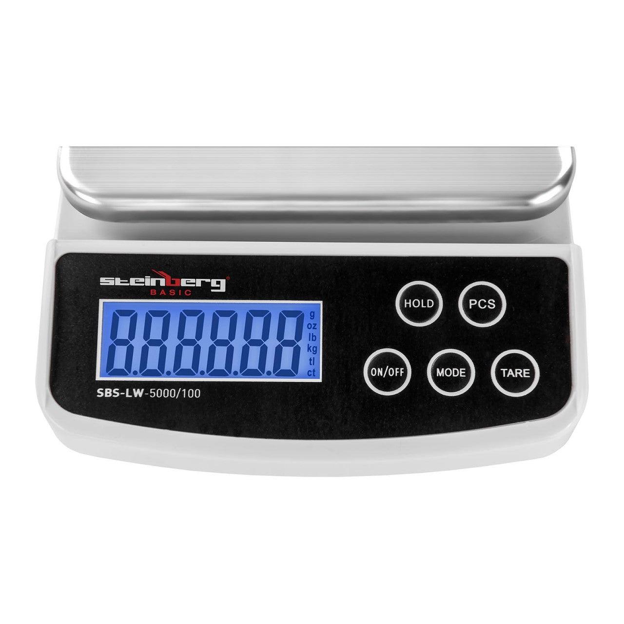 Bilancia digitale a lettere - 5 kg / 01 g 14_0000294