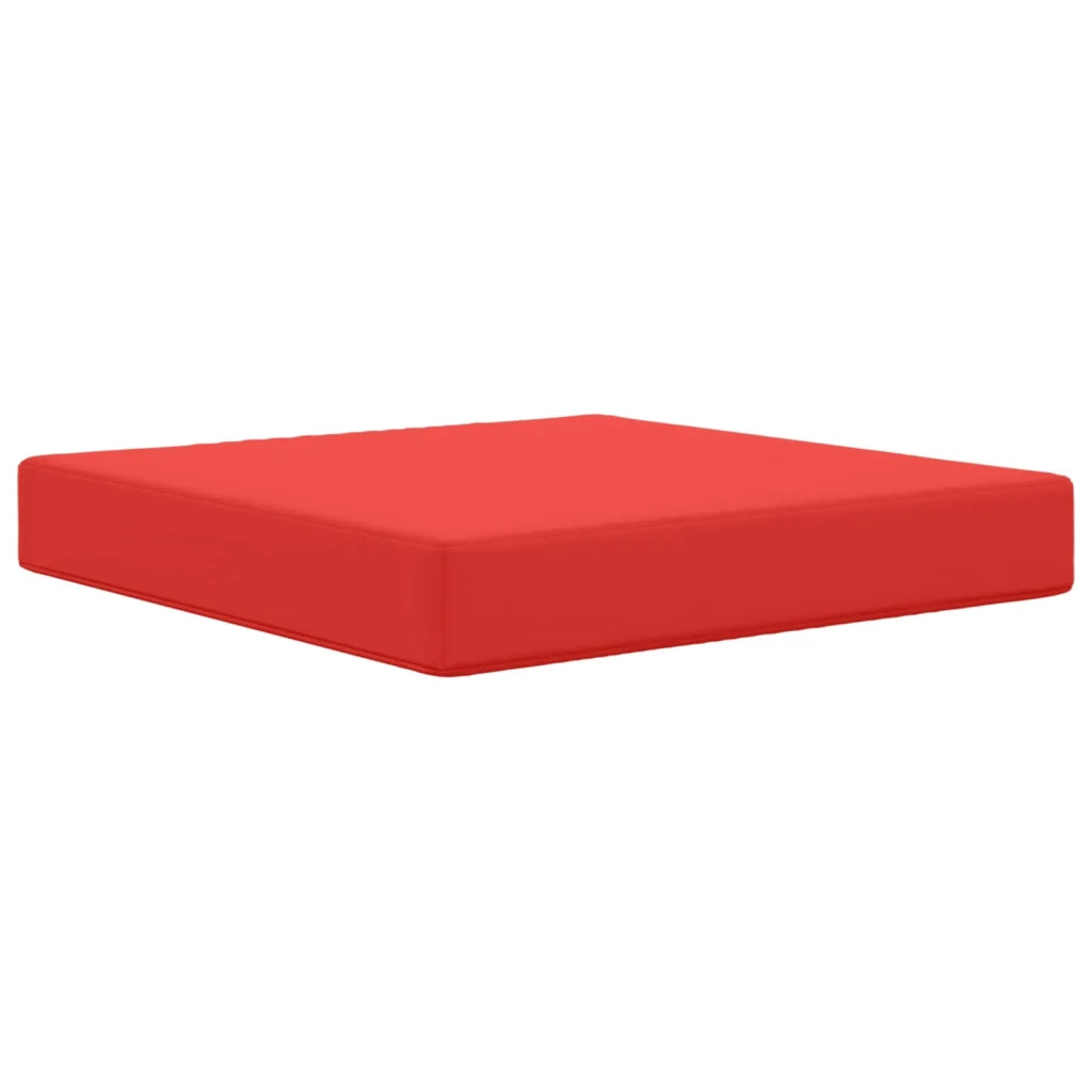 Cuscino per divano da esterno 3 pcs Rosso Poliestere 900750