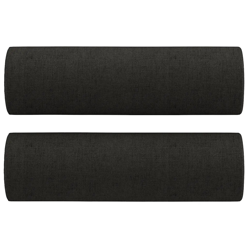 Divano a 2 Posti con Cuscini-Sofa 2 Posti con Cuscini Tortora 140 cm in Tessuto 399408
