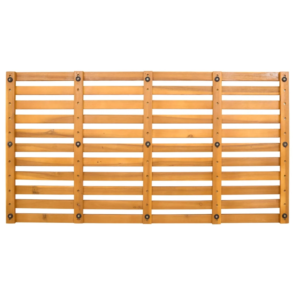 Tappeto da bagno Tinta unita Marrone 100 x 53 x 2,5 cm legno 42025261