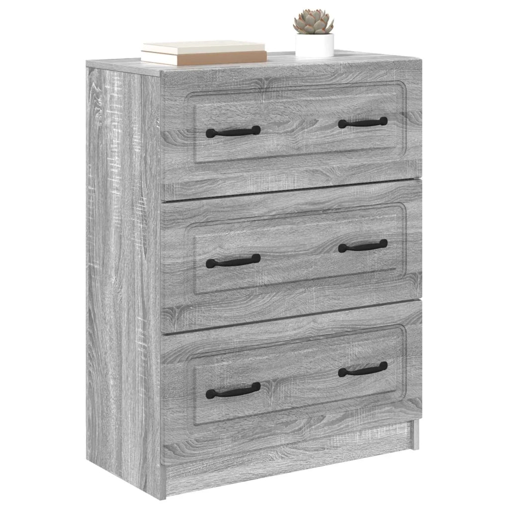 Mobile con Cassetti Grigio Sonoma 66 x 34,5 x 87 cm 895761