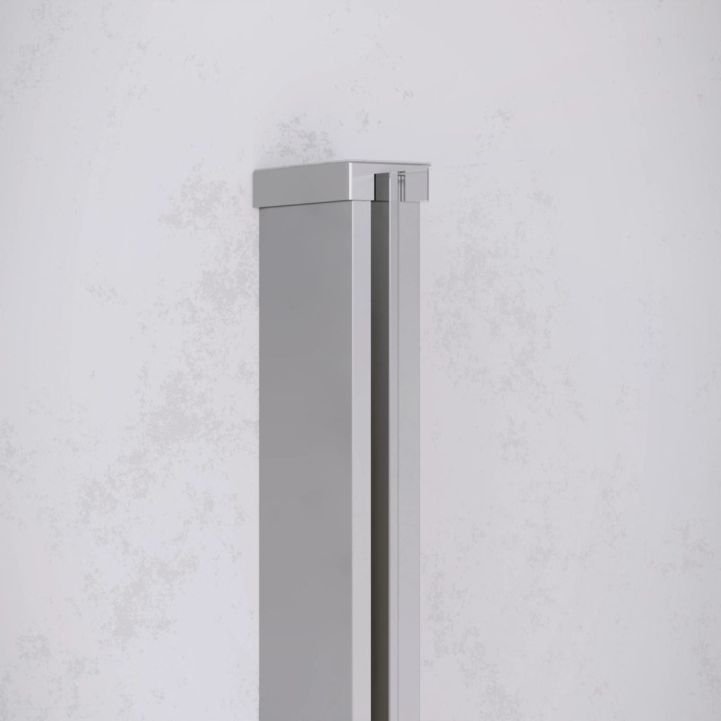 Parete doccia walk-in 90 cm 8mm trasparente anticalcare h200 | Lazaros