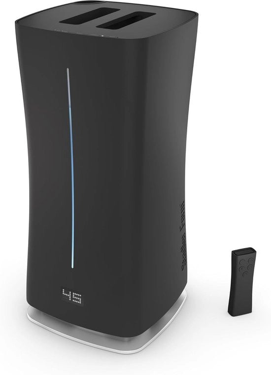 Lucebevitrice Wi-Fi con Stato di Umidità per Camere fino a 80m2, con Modalità Automatica e Notturna, Adatta per Oli per Geu, Nero