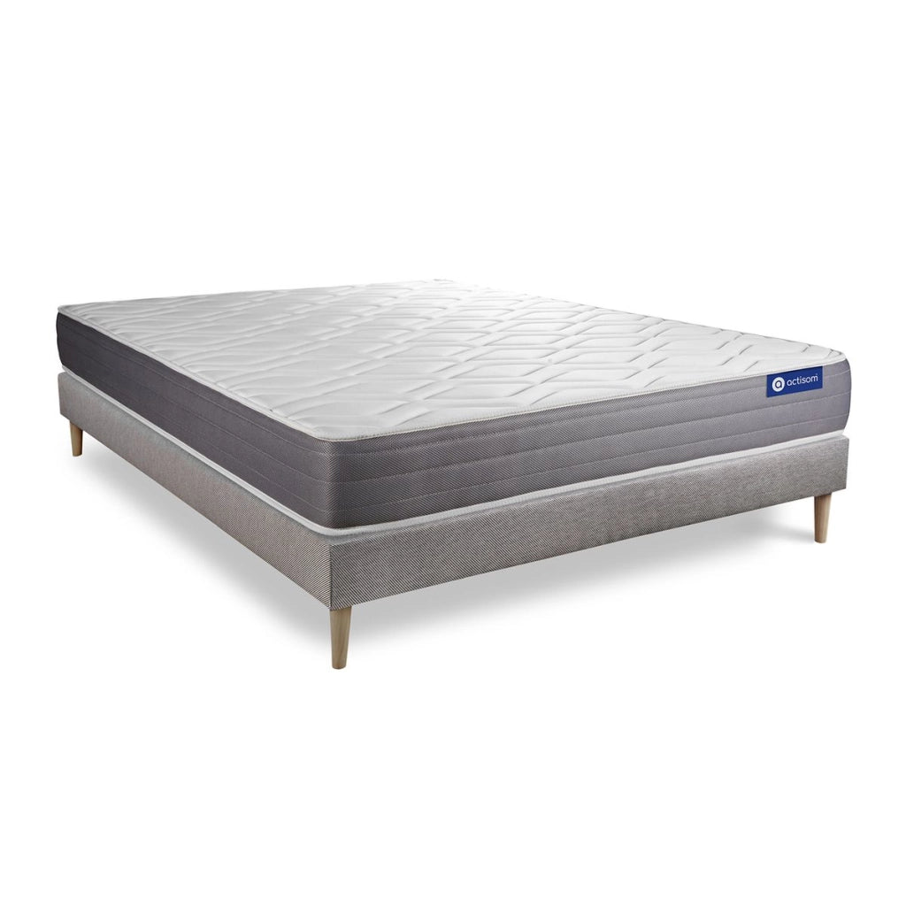 Kit rete e materasso Actiflex dream 135x200cm - Spessore : 22cm - Molle insacchettate e memory foam - Moderatamente rigido