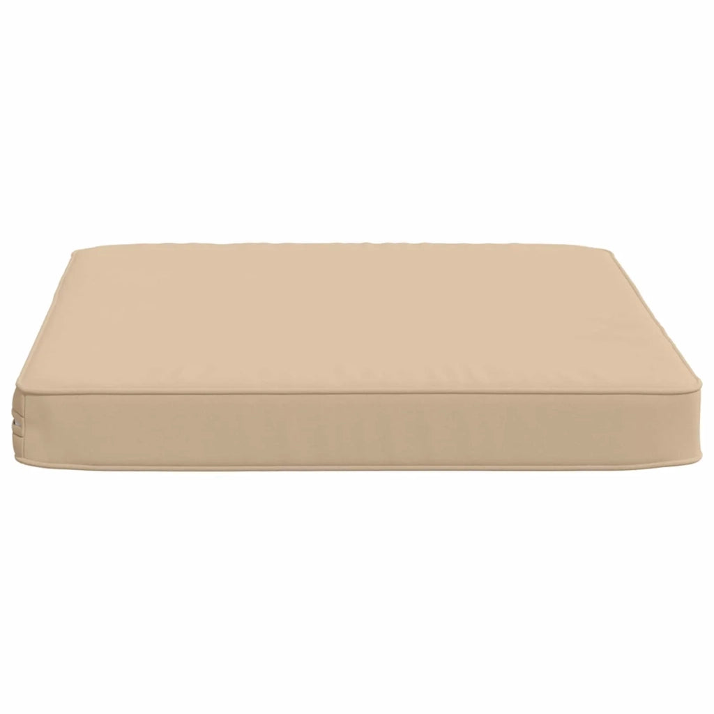 Cuscini per Sedia in 4 Pezzi VUGHT 4 pcs 100% Poliestere Crema 946278