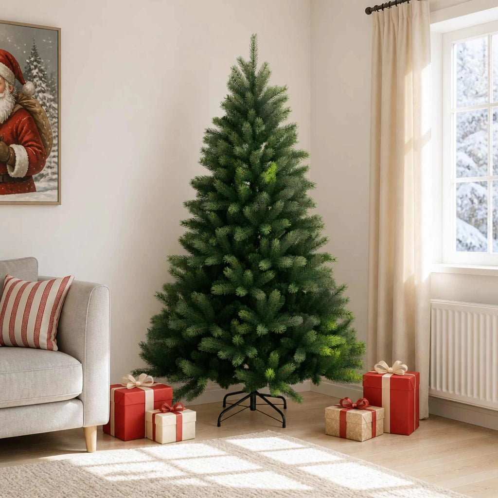Albero di Natale Artificiale con Rami Pieghevoli 210 cm 42055606