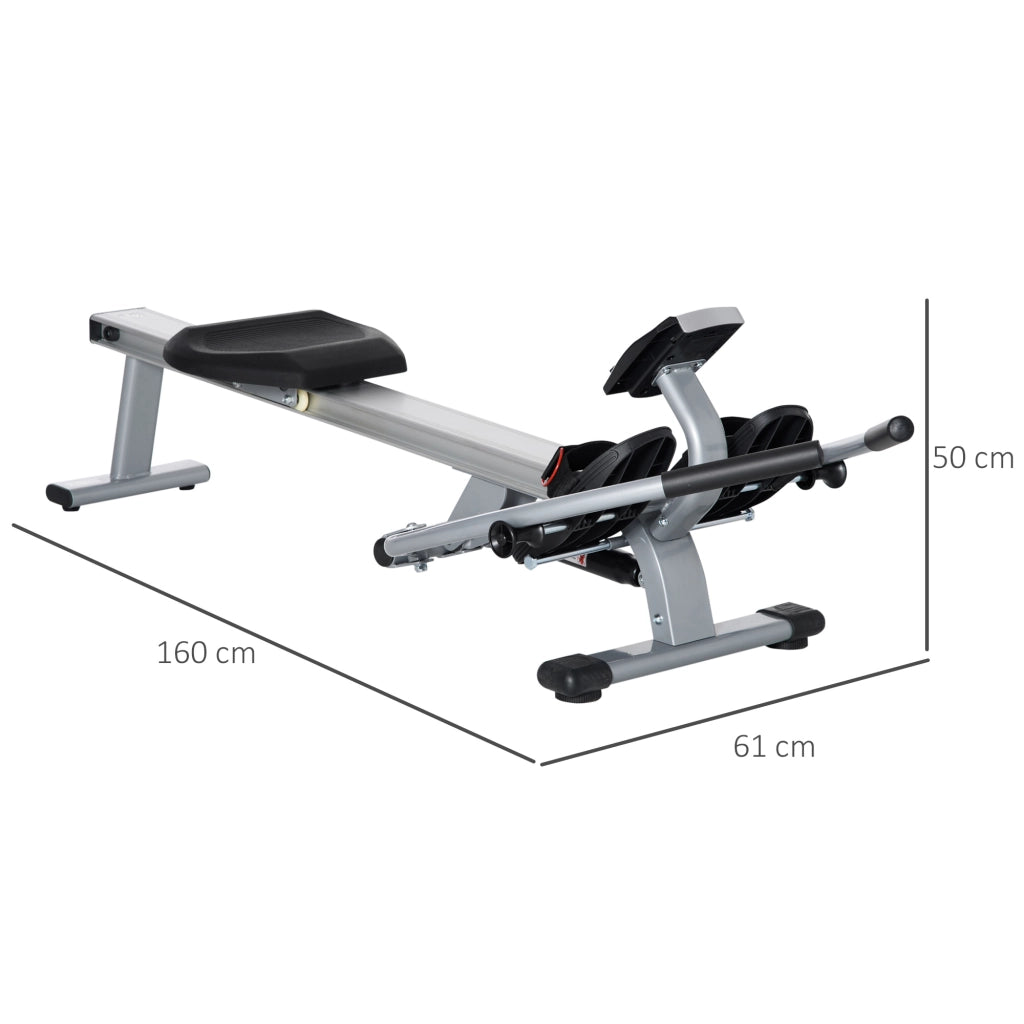 Vogatore a 12 Resistenze con Monitor ¨C zephmum ¨C Struttura in Alluminio e Acciaio 160x61x50