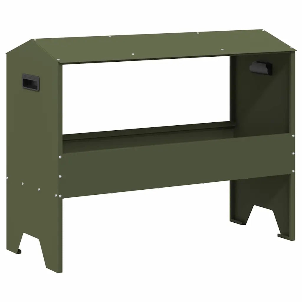 Abbeveratoio per bestiame Verde oliva 79 x 35 x 62 cm CFW5109436